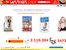 Tablet Screenshot of huren-test-forum.lusthaus.cc